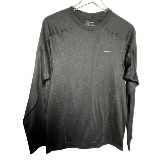 Patagonia Men’s Mid-Weight Capilene Base Layer Long Sleeve Shirt Black Size M - Picture 5 of 5